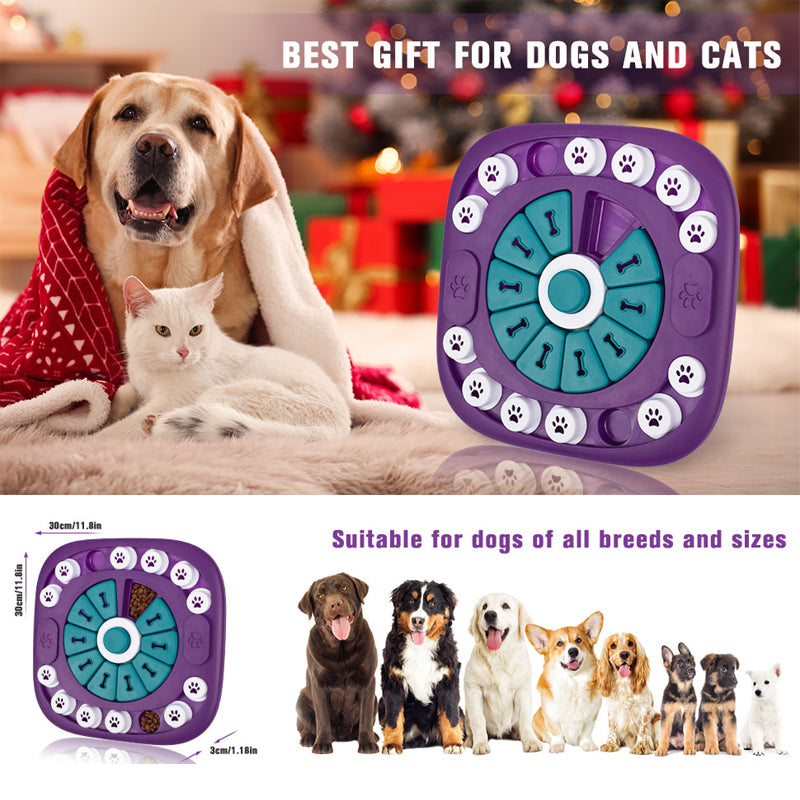Interactive Treat Puzzle Toy