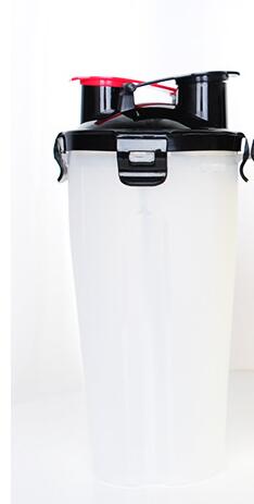 2 in 1 Portable Pet Water Bottle with Silicone Bowl