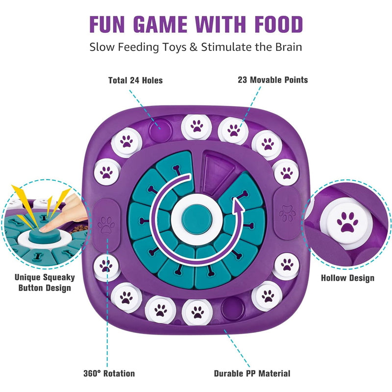 Interactive Treat Puzzle Toy