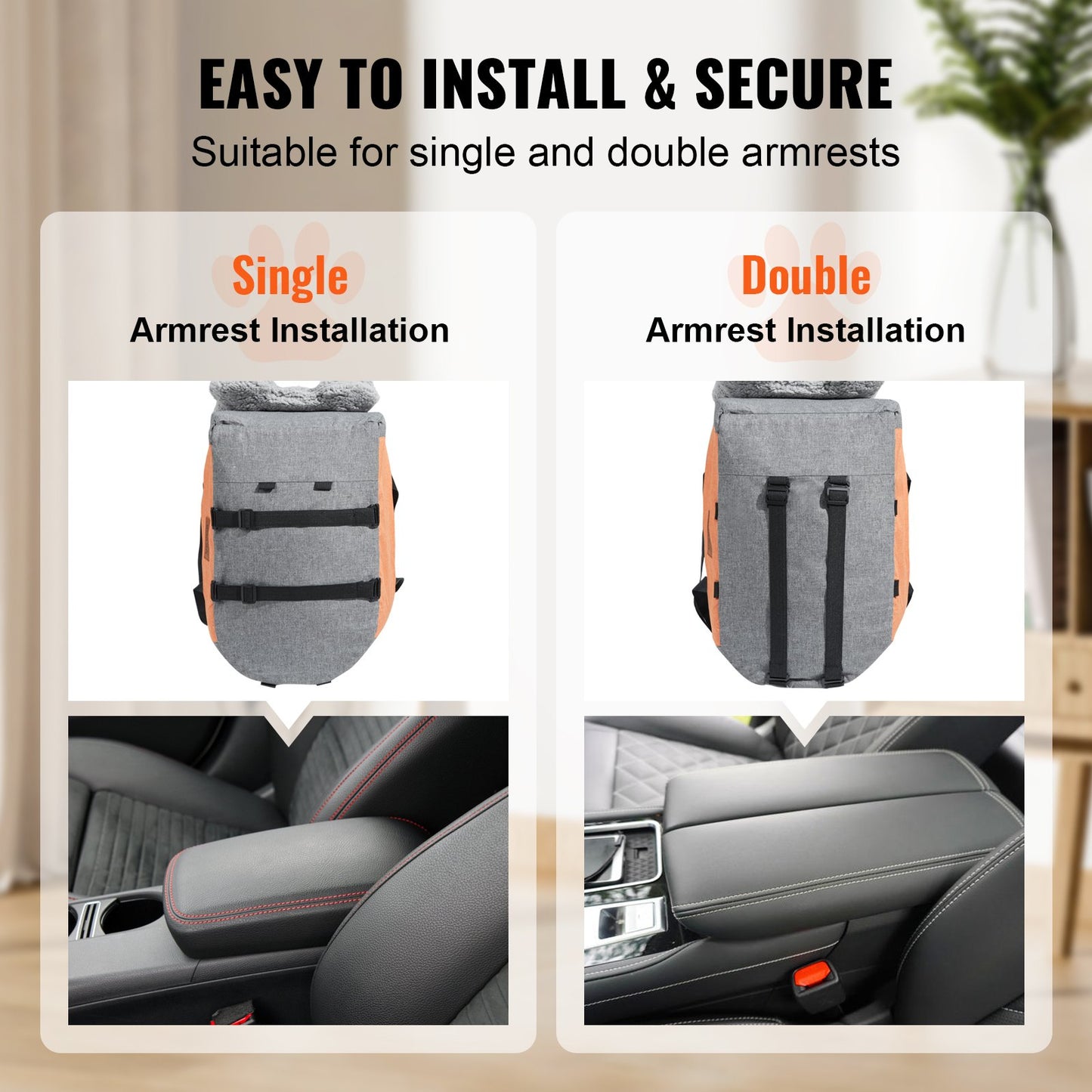 Easy Installation, Comfortable and Safe Best Dog Car Seat